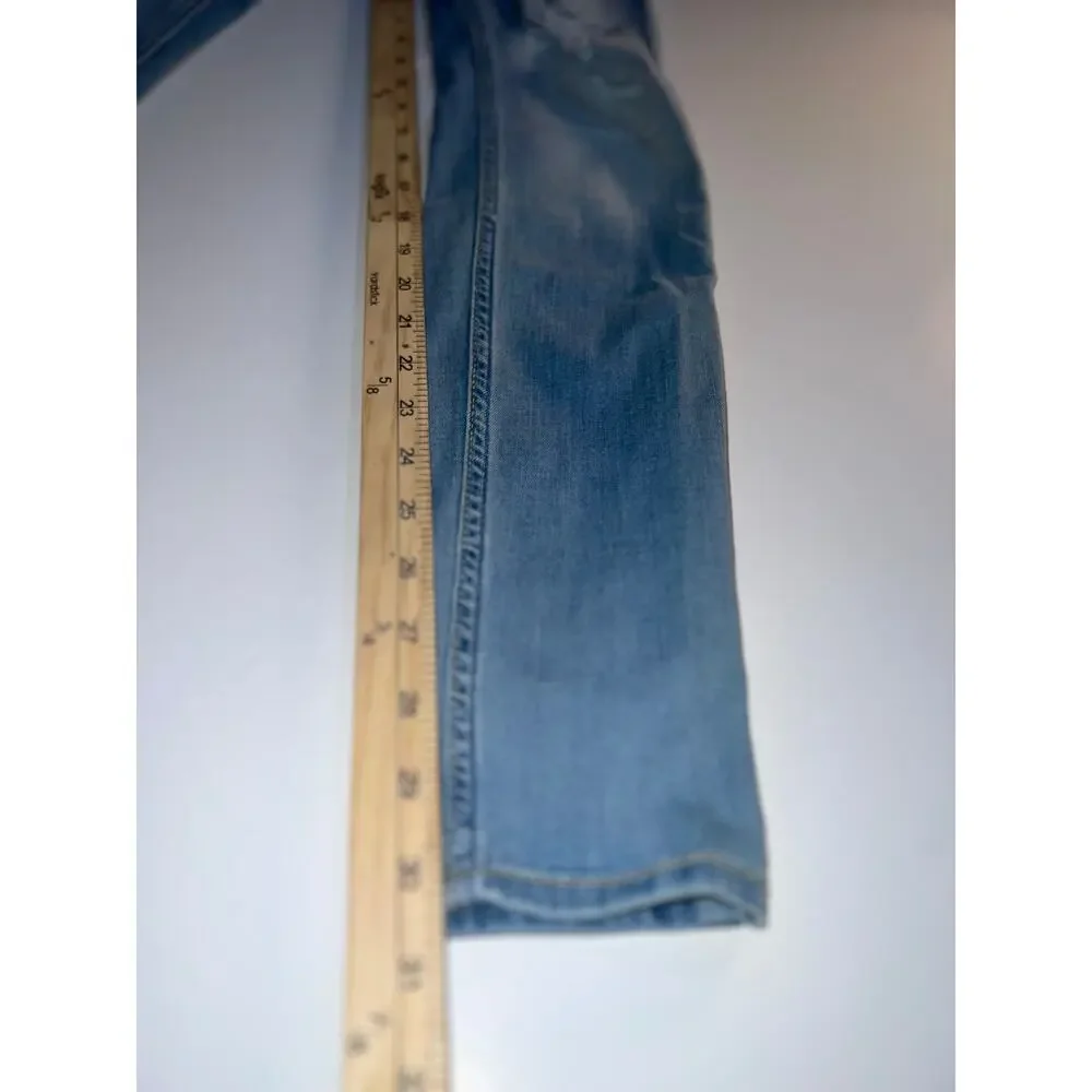 Hollister women’s distressed low rise super skinny blue jeans - Picture 6 of 12